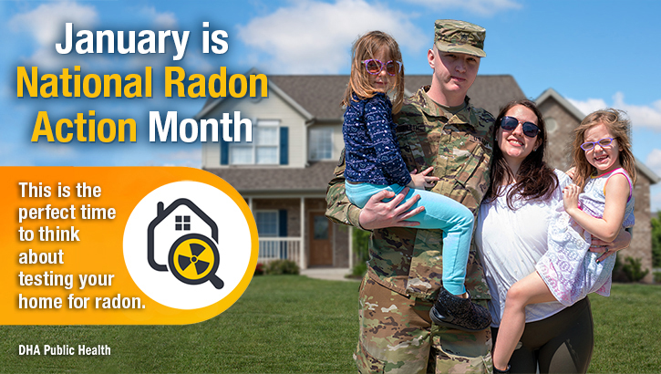 Image of The U.S. Environmental Protection Agency has designated January as National Radon Action Month.